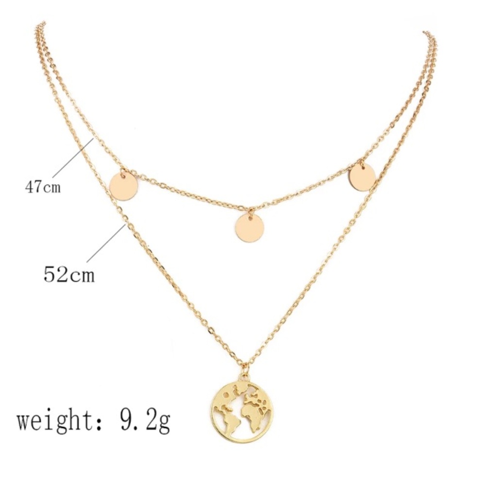 Gold Necklace Gold Necklace Gold Necklace Gold Necklace Gold Necklace - Picture 5 of 6